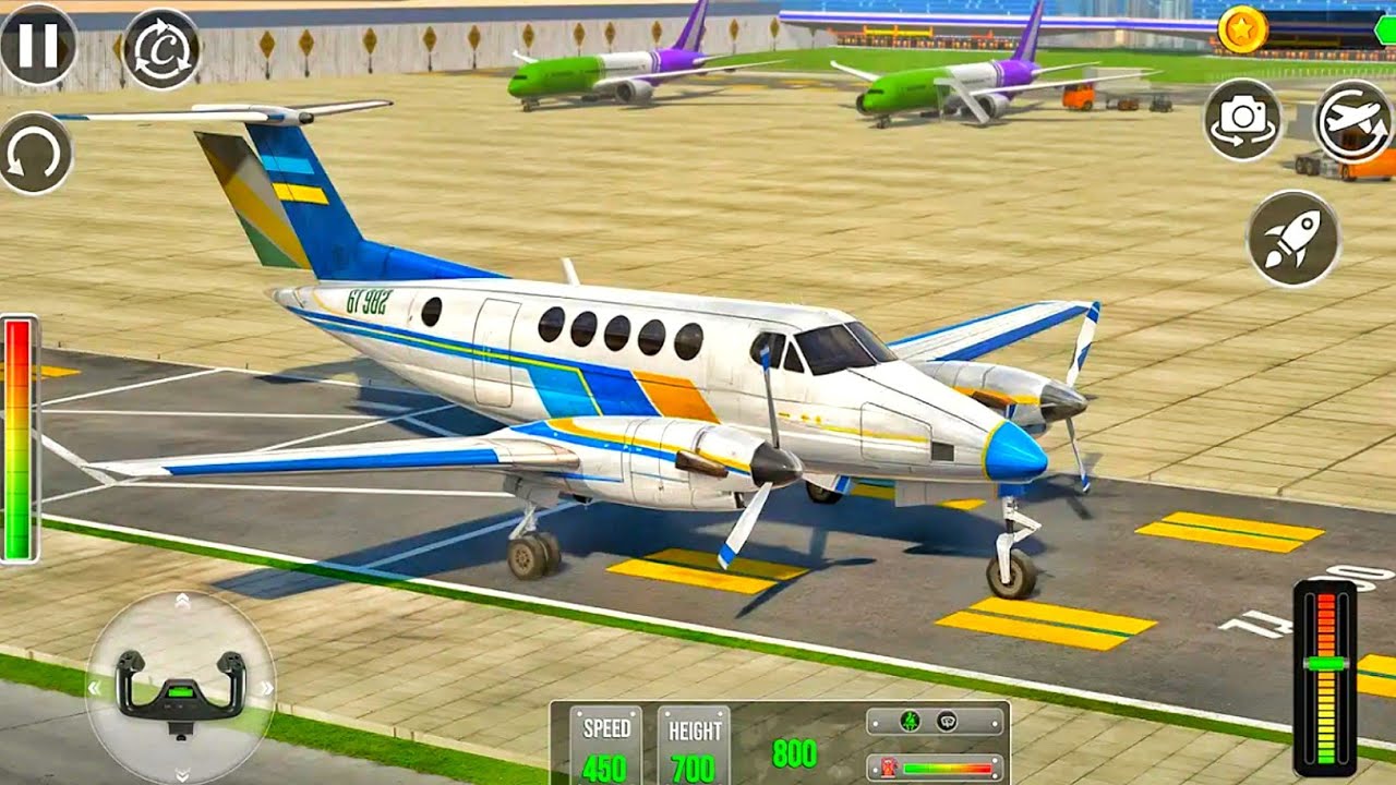 Airplane Flight Simulator: Air Planes Pilot Flying Simulator 2026 - Game Part #44 Simulator Gameplay