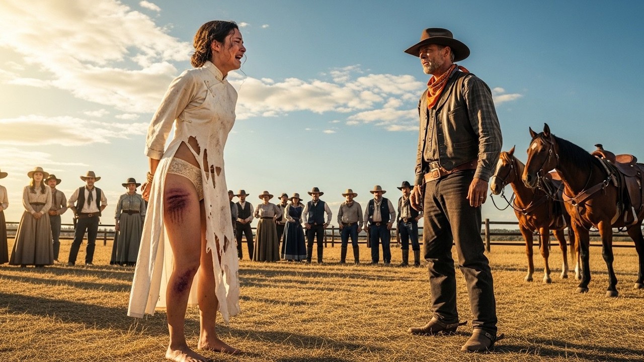 They Threw Her in With Two Horses. - The Cowboy Had No Idea She Was About to Save His Entire Life.