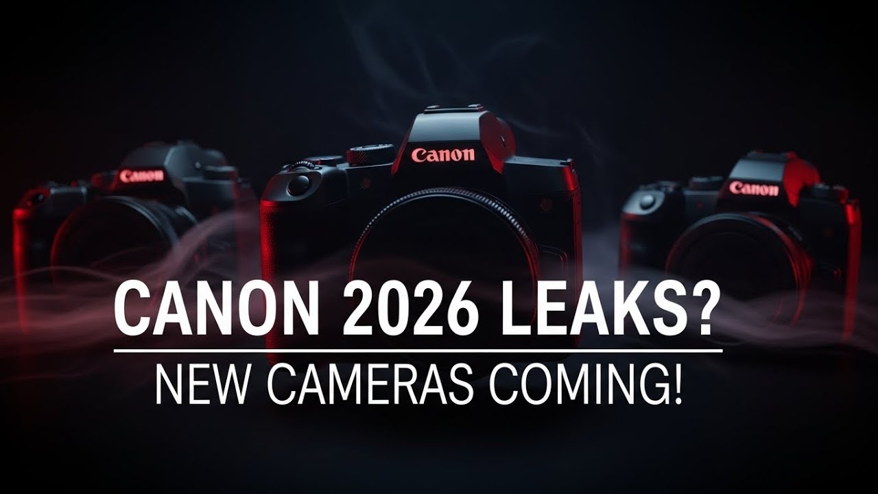 3 Canon Upcoming Cameras Leaked for 2026!🔥🔥🔥