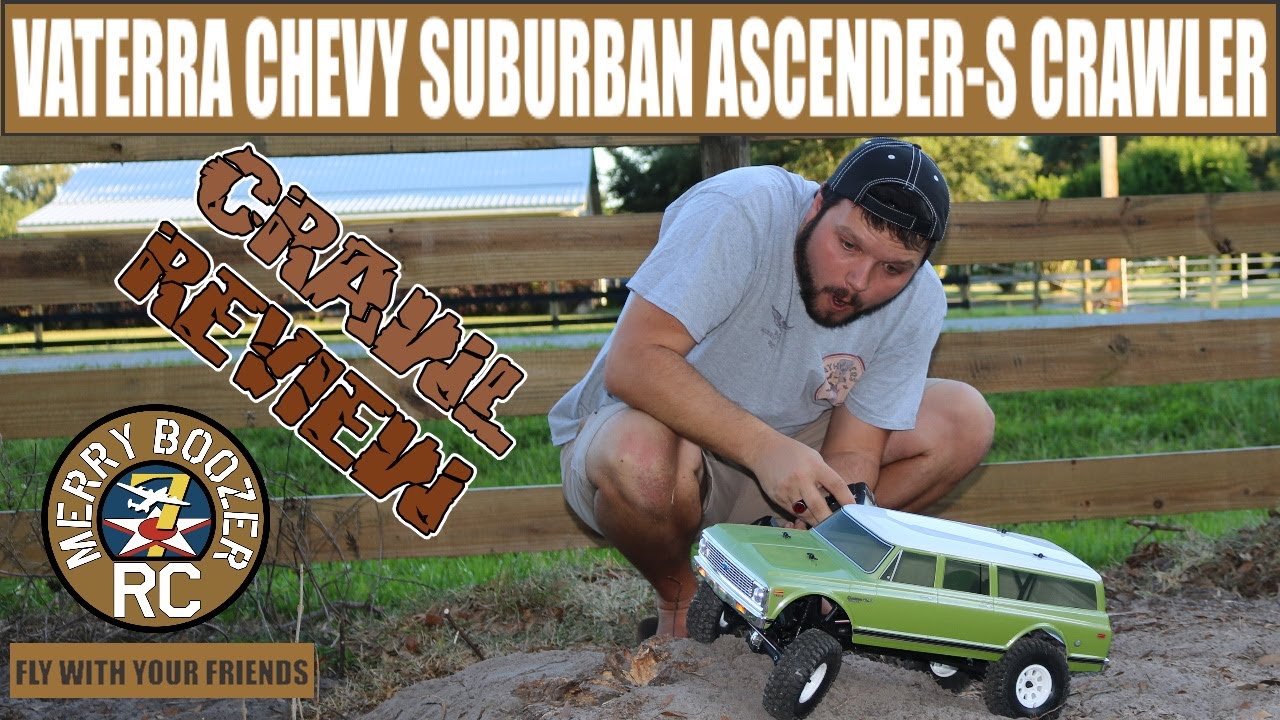 Vaterra 1/10 1972 Chevy Suburban Ascender-S 4WD Rock Crawler Review