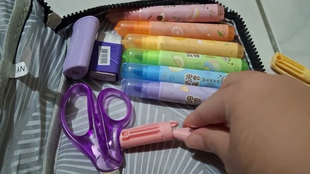 Mostrando meu material escolar 2026 💖