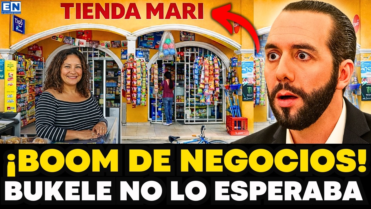 MILES DE TIENDAS ABREN EN EL SALVADOR | BUKELE NO LO ESPERABA