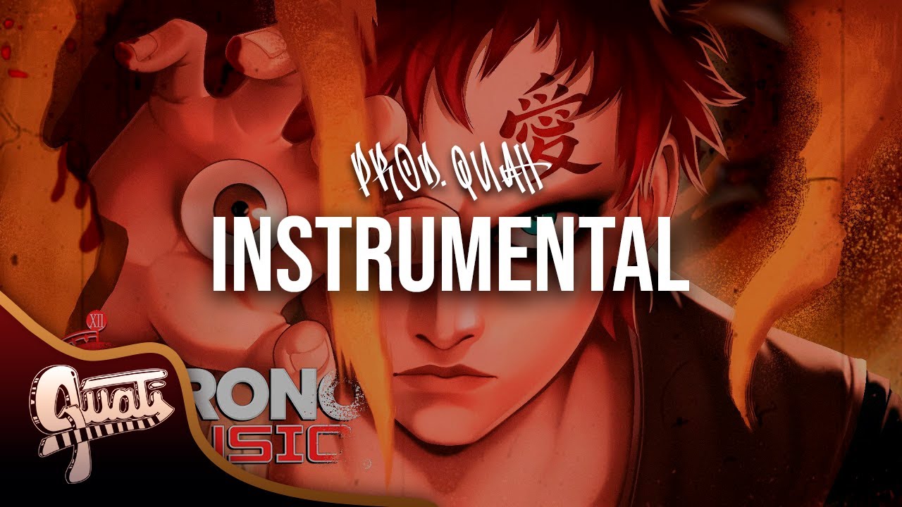 (INSTRUMENTAL) Chrono - AREIA VERMELHA | Gaara (Naruto) | Prod. QUATÍ