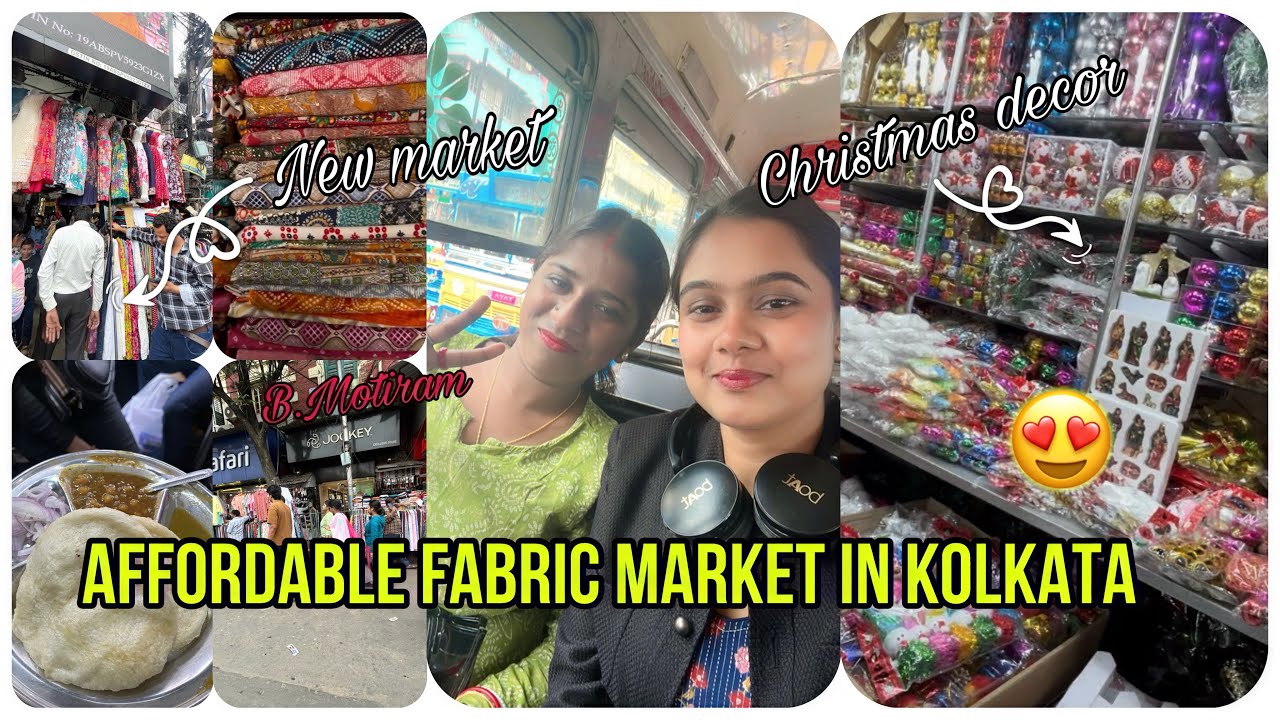Kolkata's Hidden Fabric Treasures: You Won't Believe These Prices! || Bengali Vloger Susmita
