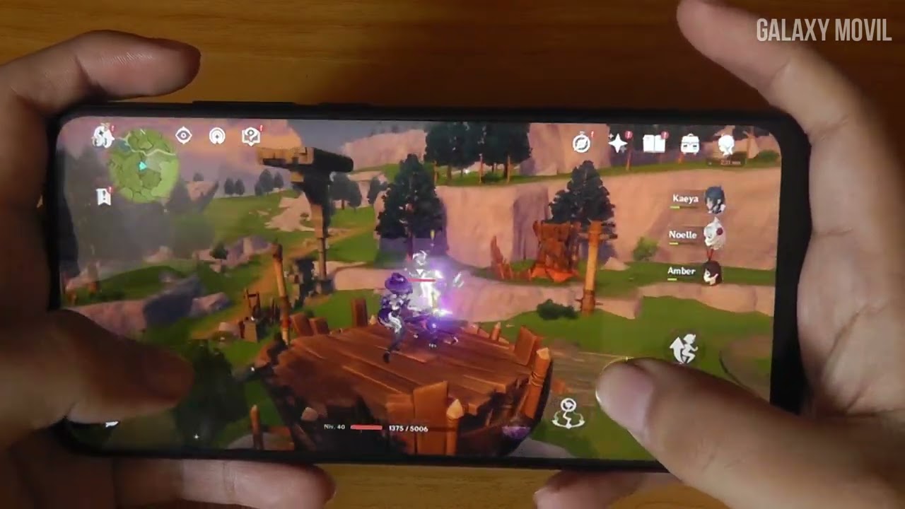 Genshin Impact en TCL 10L (Snapdragon 665)