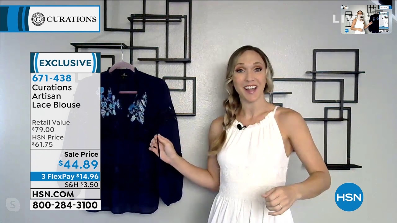 Curations Artisan Lace Blouse