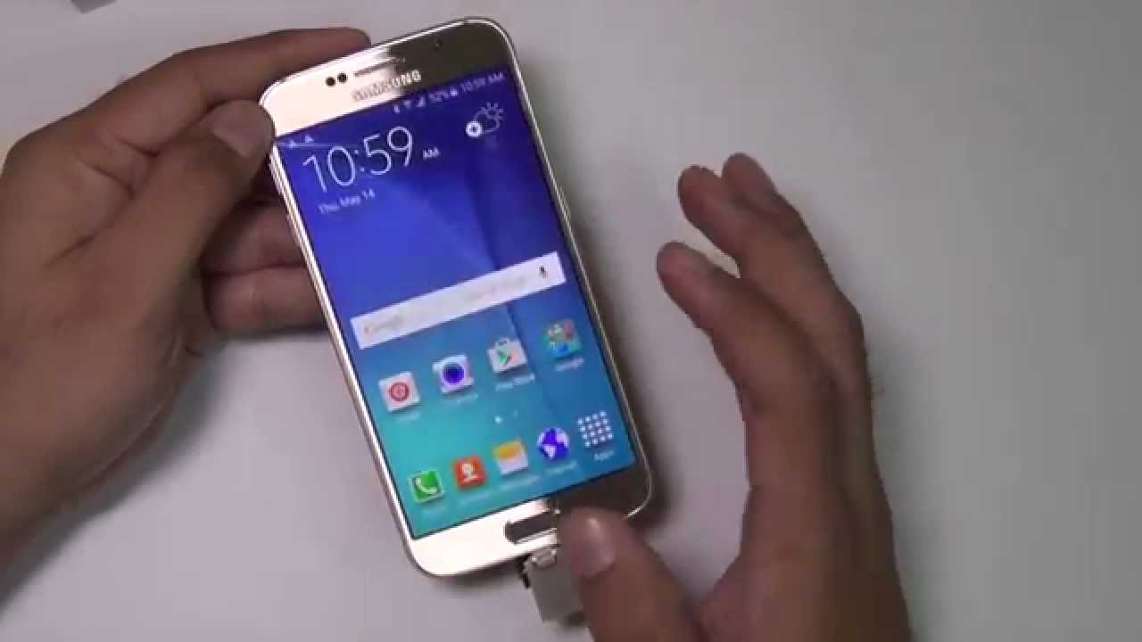 Samsung Galaxy S6 Gold Unboxing And Hands On