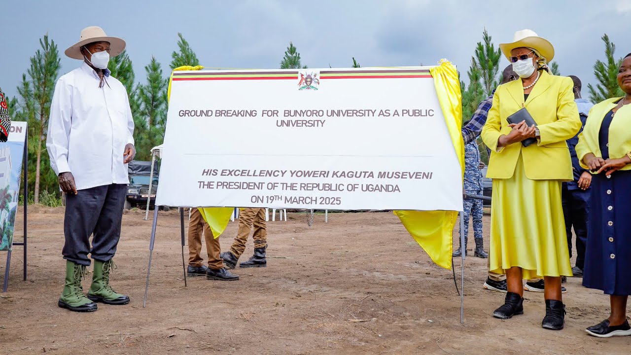 Bunyoro University is expected to open in October 2027