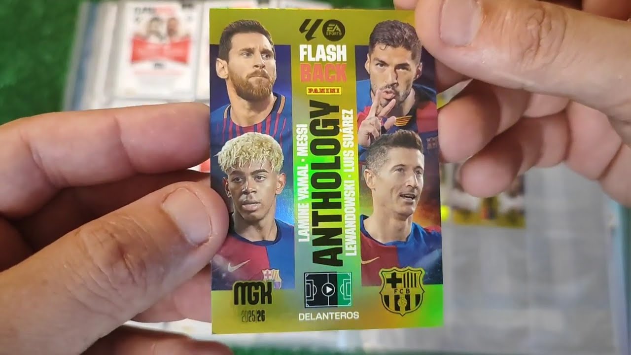 COLOCANDO CARTAS MEGACRACKS 2025-26 PANINI