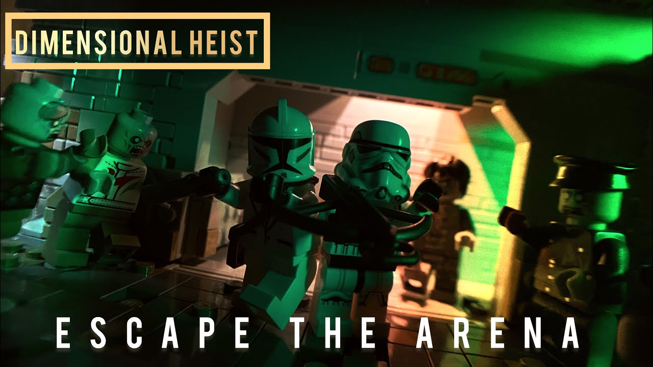 Escape The Arena - Dimensional Heist | Lego Stop-Motion