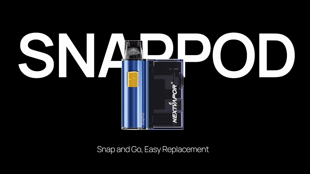 Snappod Magnetic Vape Kit Pod System| Postless Vape Hardware - Official Promo Commercial Video