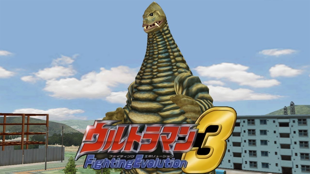 [PS2] Ultraman Fighting Evolution 3 - Battle Mode - Red King (1080p 60FPS)