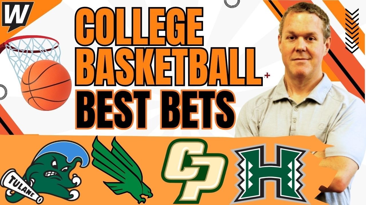 BEST Thursday College Basketball Picks! | Tulane vs North Texas & Cal Poly vs Hawaii