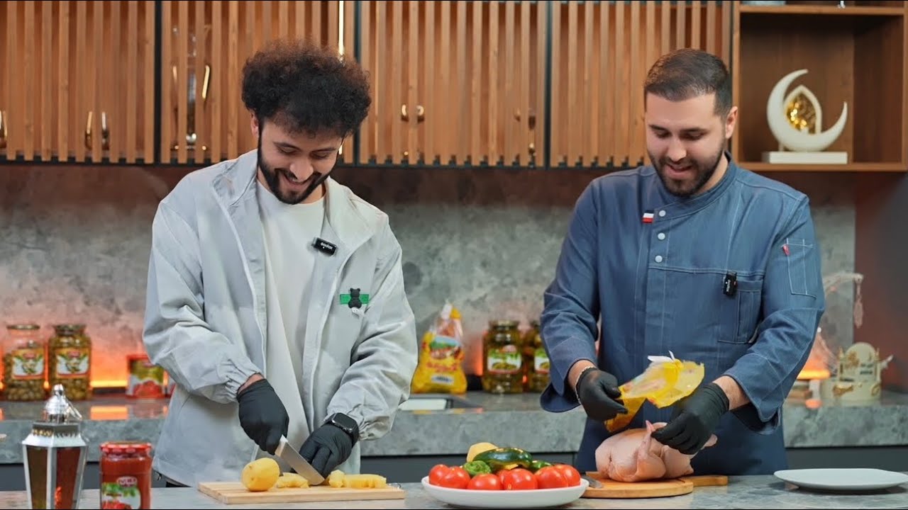 Ramo kurdish w chef muhamad .شێف محمد و رامۆ کوردیش .پرۆگرامی خوانی رەمەزان 