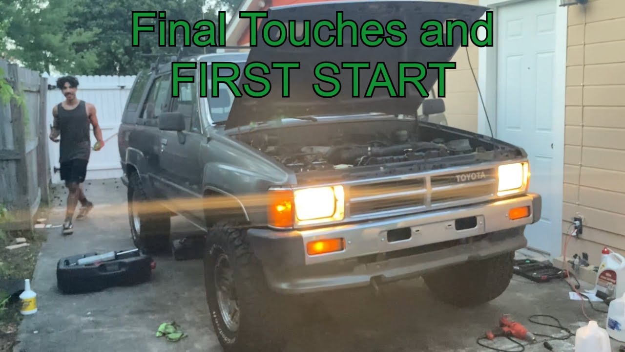 1985-89 1st Gen Toyota 4Runner | Final Touches and FIRST START! | Refresh Project Part 6