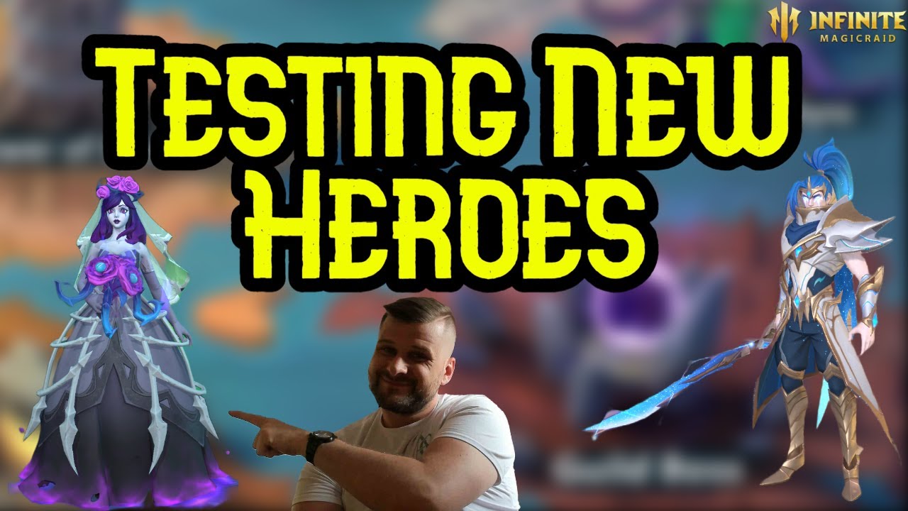New Heroes Testing Bernes And Dakota  - Infinite Magicraid