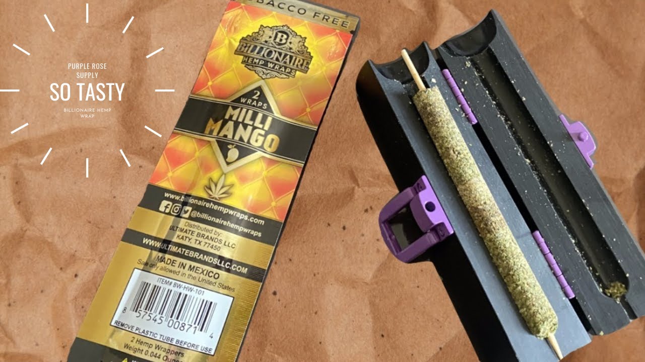 ROLL YOUR OWN - How to make a Cannagar with Billionaire Hemp Wrap