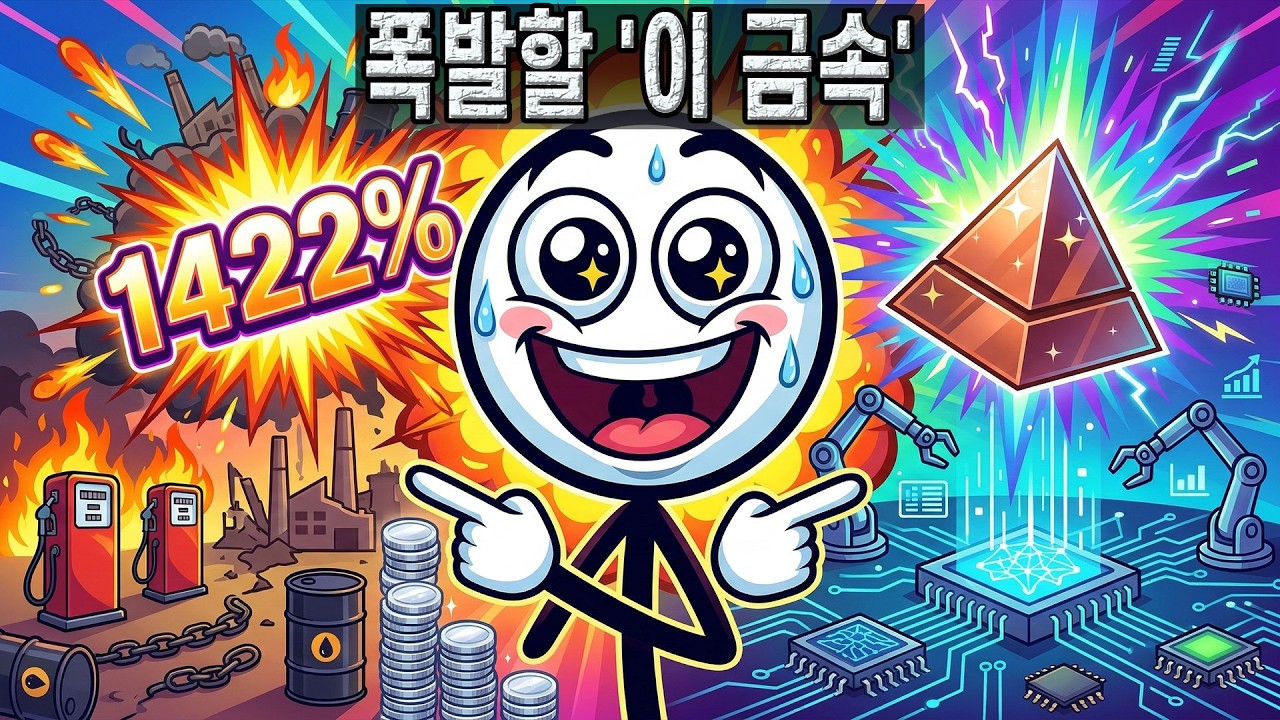 🚨 오일쇼크 당시 은(Silver) 1422% 폭등 - 과거 두 번의 위기에서 무슨 일이? AI 시대를 지배하며 폭발할 '이 금속' (금·은 아님)
