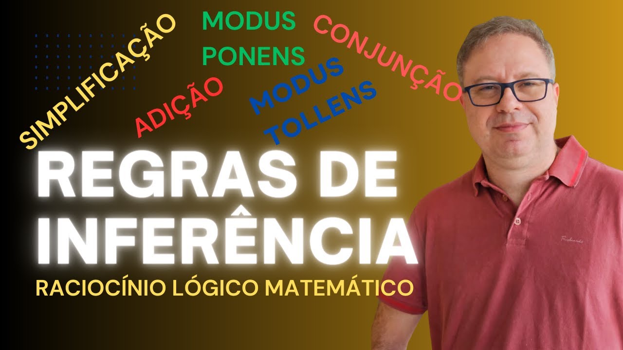 Regras de Inferência  - Inferências Lógicas - (Raciocínio Lógico Matemático) -  EP 14