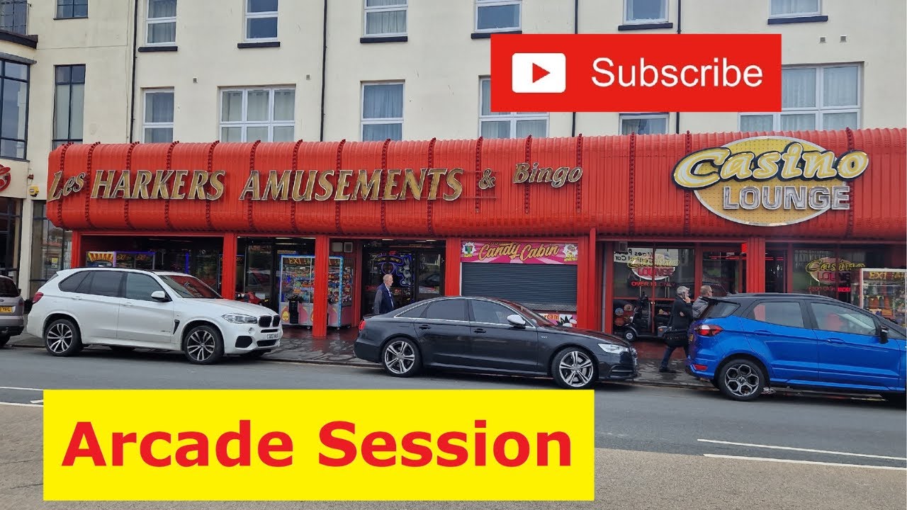 Harkers Amusements Rhyl - Bingo & Casino Lounge AGC Arcade Fruit & Slot Machine Session Jackpot
