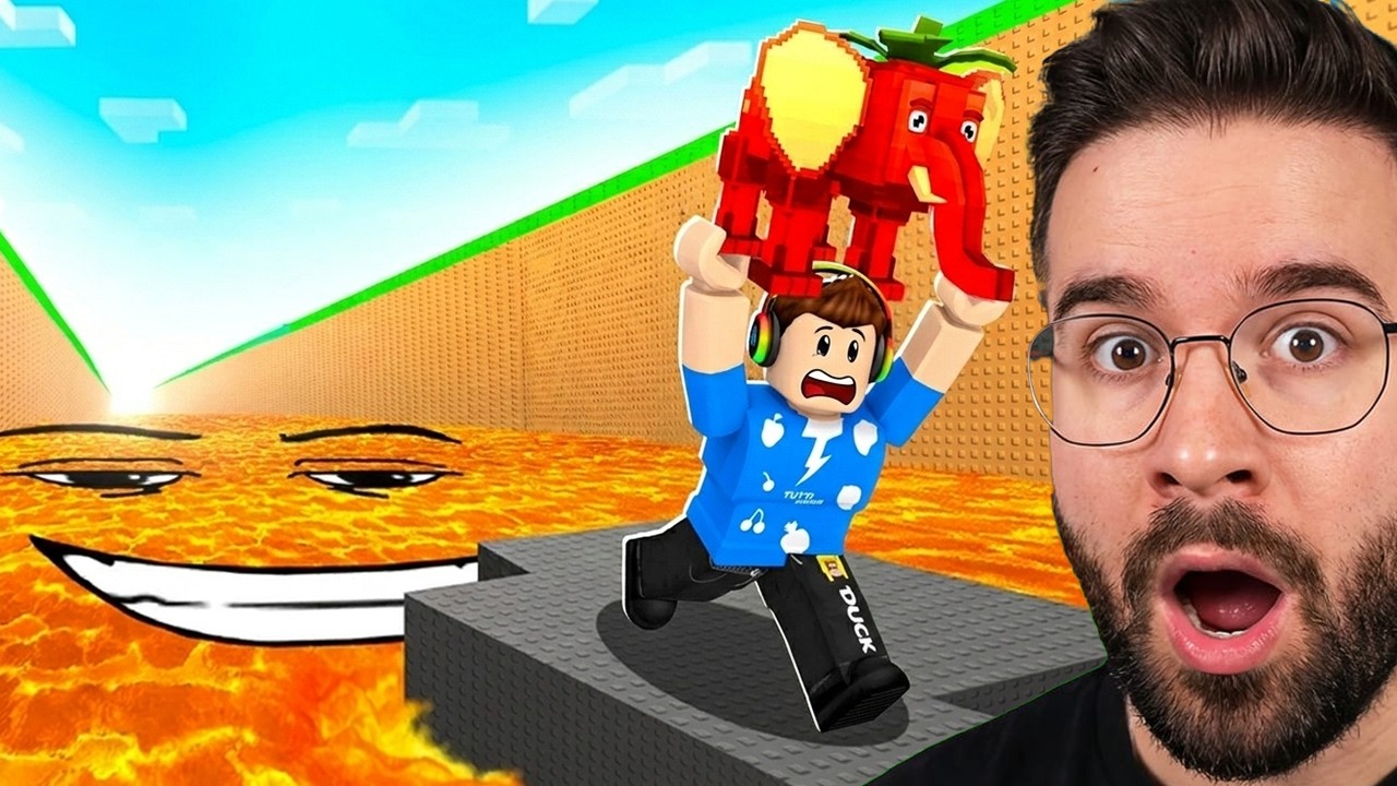 Roblox Survive Lava For BRAINROTS Jó Játék!