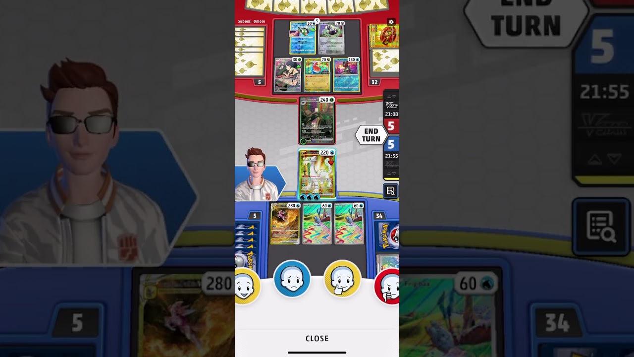 My first Pokémon victory ￼