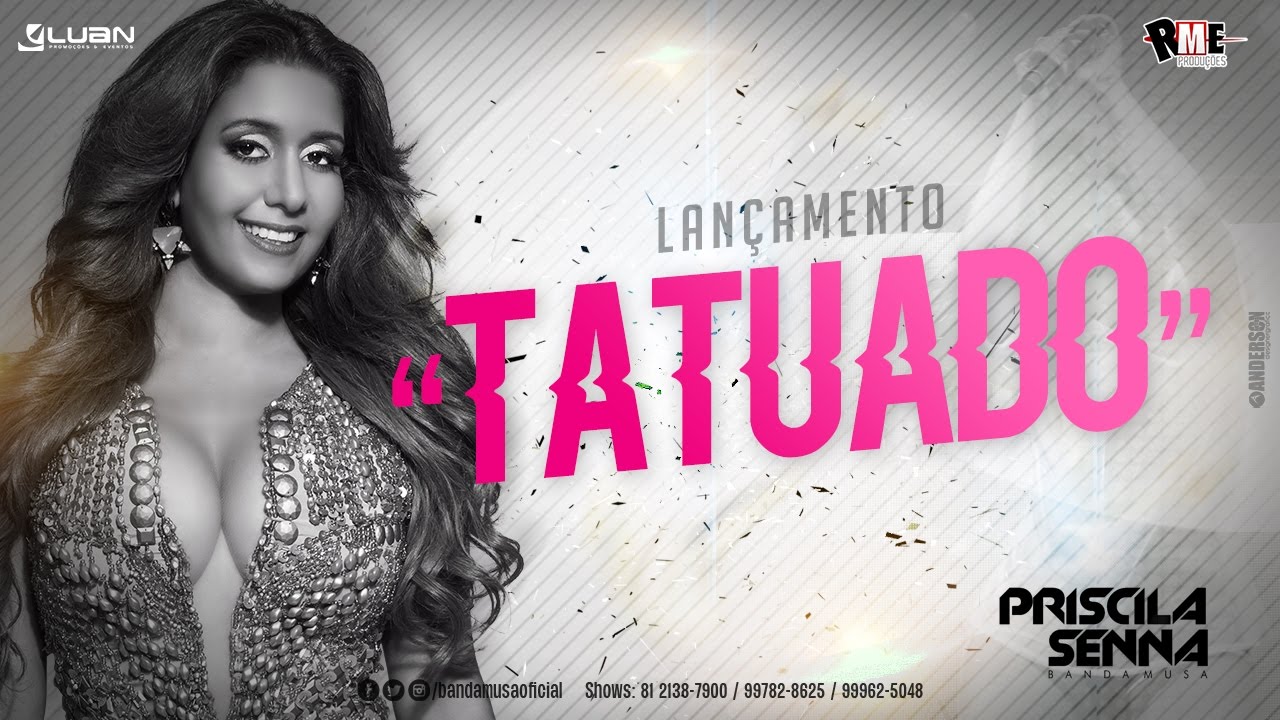Priscila Senna, Banda Musa - Tatuado [&Aacute;udio Oficial]