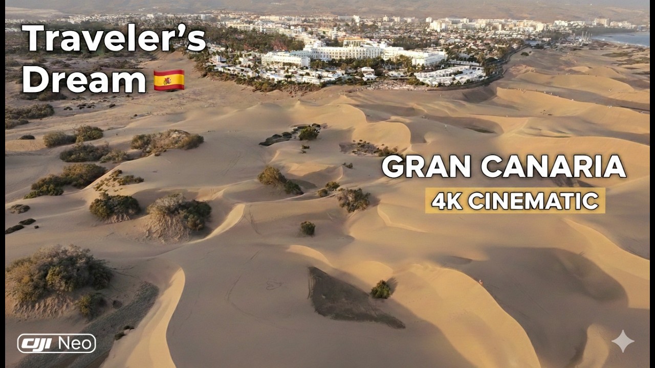 Gran Canaria from Above 🇪🇸 | Epic 4K DJI Neo Drone Cinematic