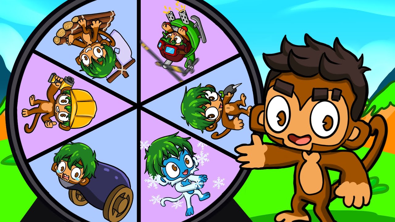 KOŁO FORTUNY MAŁPEK z MAĆKIEM - CHALLENGE WIDZÓW! | BLOONS TD6
