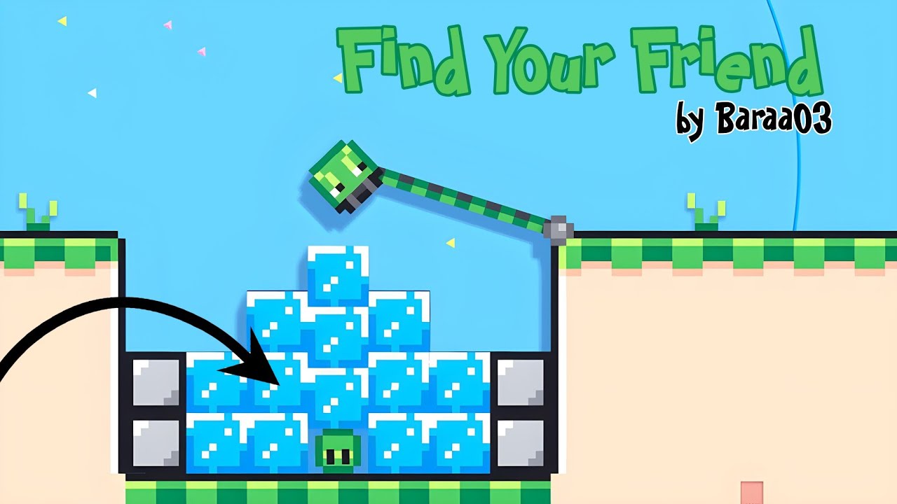 [Fancade] Find Your Friend by Baraa03 (All Level Completed