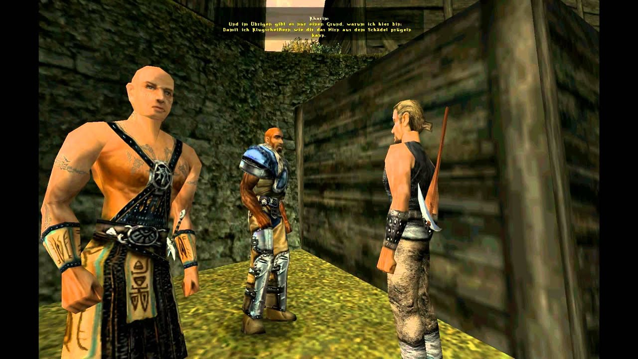 Gothic 1 Lustige Szenen/Dialoge