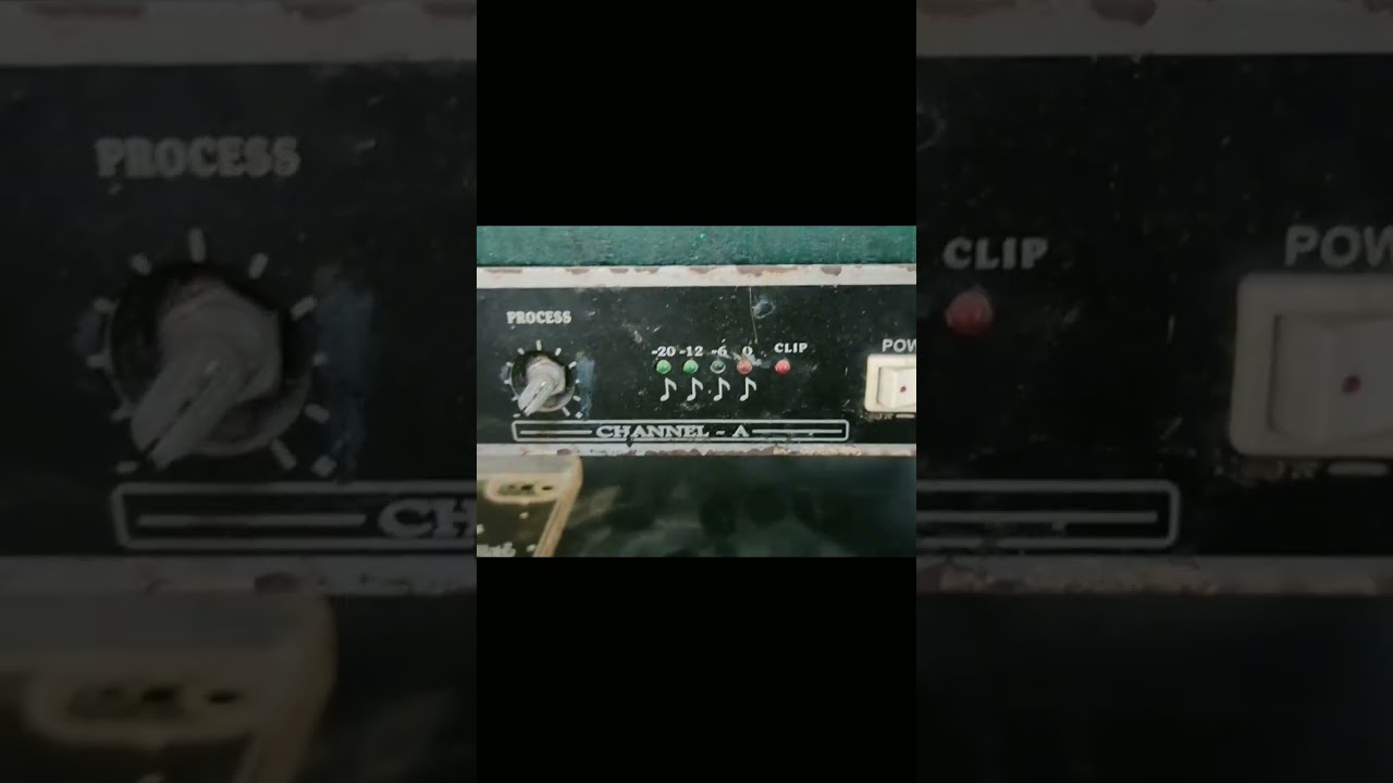 Tes Panel Generator audio sound system 