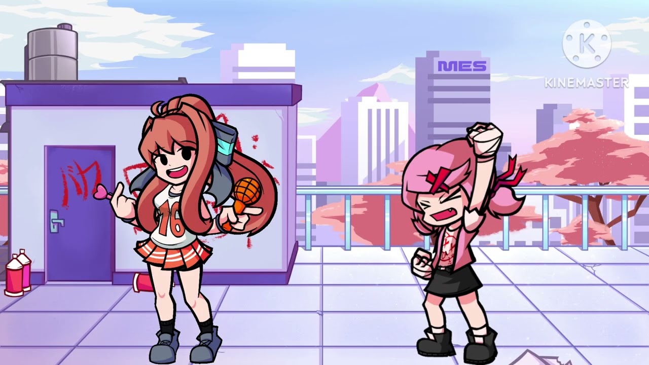 My city/MY streets but monika and natsuki sing it(Retake)