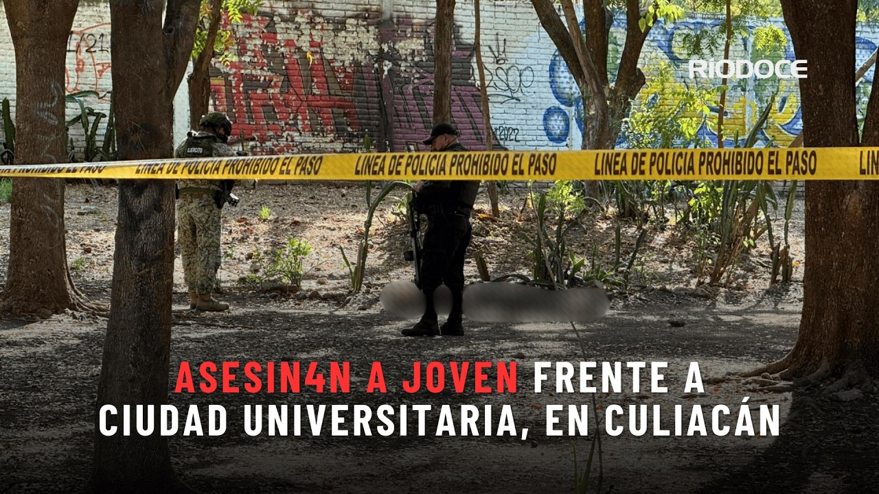 Asesin@n a joven frente a ciudad universitaria, en Culiacán