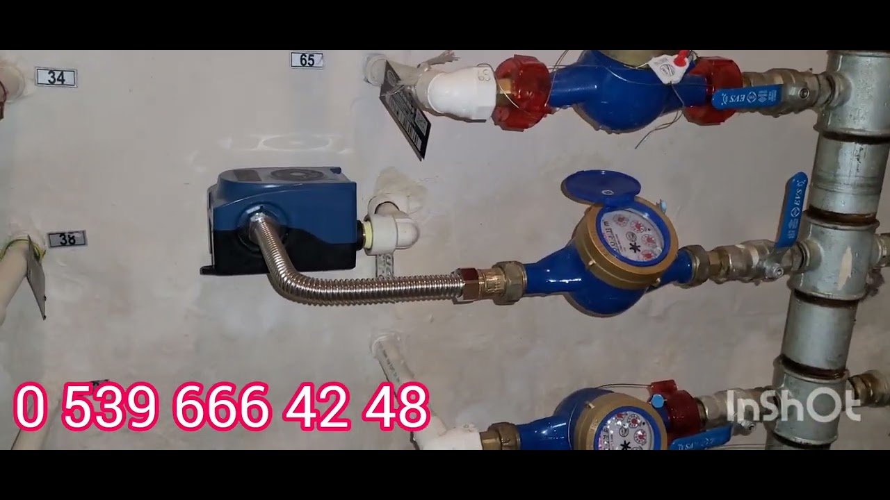 Az Akan Su Basıncını Yükselten Cihaz - Musluktan Su Az Akıyor - Su Basın Yükseltme Pompası