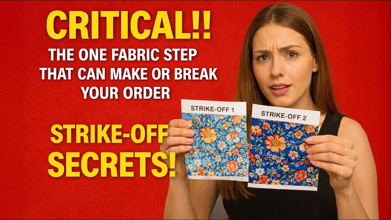 Episode 21: Critical!! The One Fabric Step That Can Make or Break Your Order