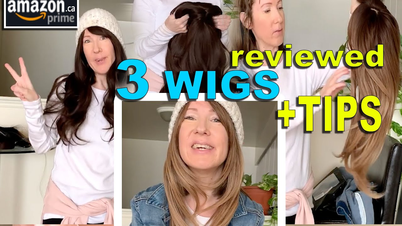 Amazon Canada Wig Try-On | Best Wigs for Petite Women