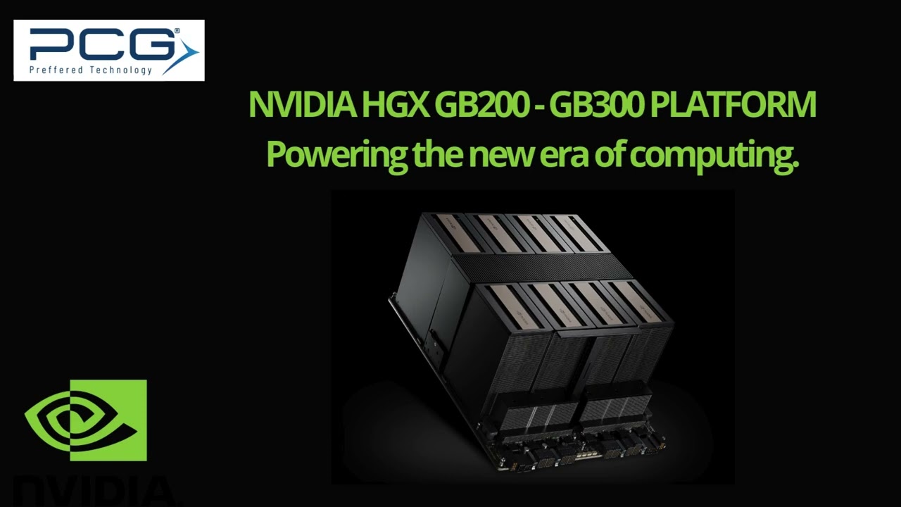 Next-Gen AI Performance: NVIDIA HGX with B200 ve B300 GPU | PCG Bilgisayar
