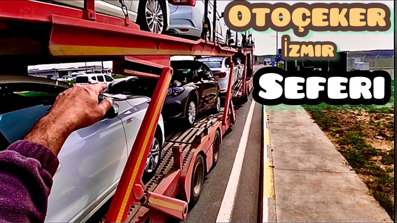 Tır ile otomobil taşımak 🚗 - yolda dolu’ya yakalandım !!