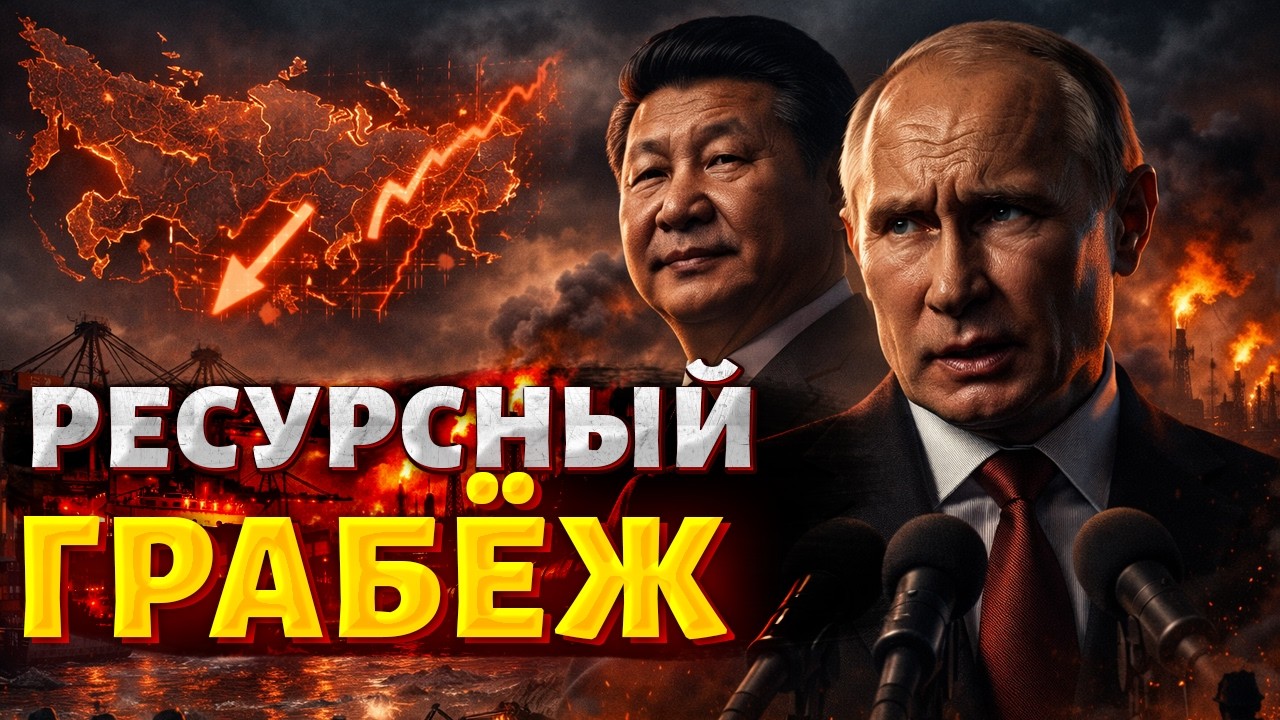 Си держит Путина за горло! Так Россию еще не грабили: Китай берет свое. Ресурсы РФ вывозят вагонами