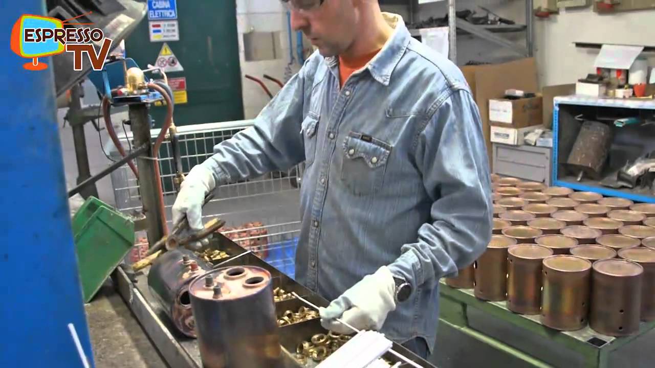 Bezzera 2012  - 05 - Boiler assembling - Copper & Brass Welding