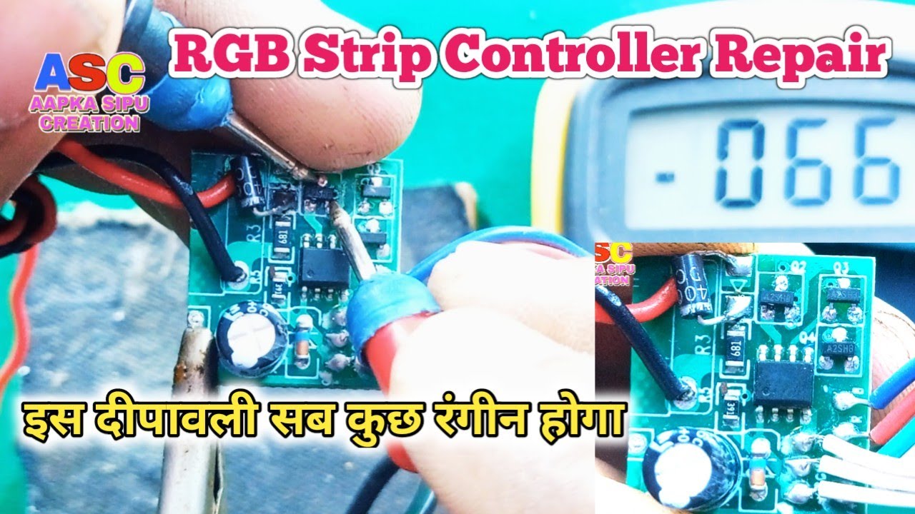 RGB Strip Controller Repair | RGB driver board repair | controller repair | sorting controler repair