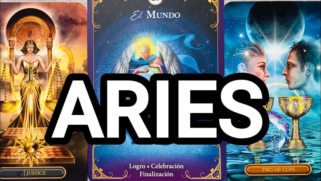 ARIES 😮VA A PASAR LO IMPREVISTO! HAY JUSTICIA DE DIOS A TUS ESPALDAS ! SE PONEN DE TU LADO!