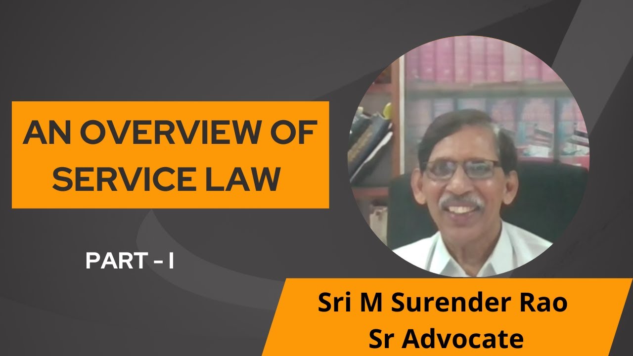AN OVERVIEW OF SERVICE LAW