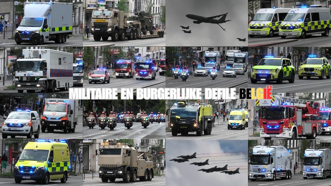 [🇧🇪 NATIONALE FEESTDAG 2025] MILITAIRE- en BURGERLIJK DEFILE 21 juli 2025 in Brussel!