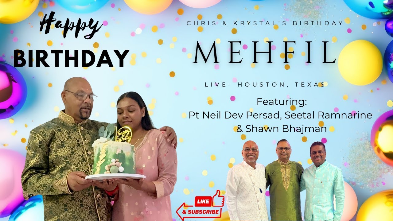LIVE Recording - Birthday Mehfil Houston, Texas
