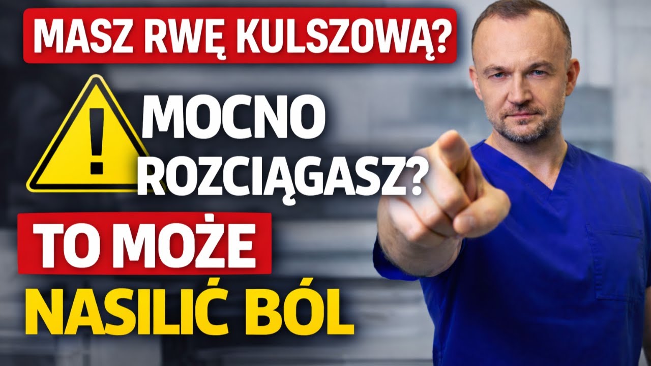 Masz rwę kulszową? Tych 3 rodzajów rozciągania nie rób. #kręgosłup #dyskopatia