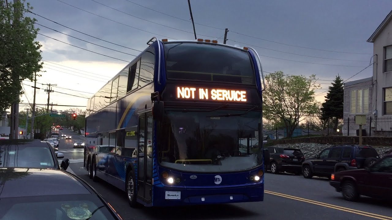 NYCT Bus HD 60fps: Riding Alexander Dennis Enviro500 SuperLo on X17J [Manhattan to Staten Island]