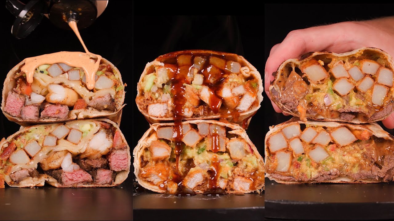Colin Wingerter Burrito Compilation | ASMR Cooking