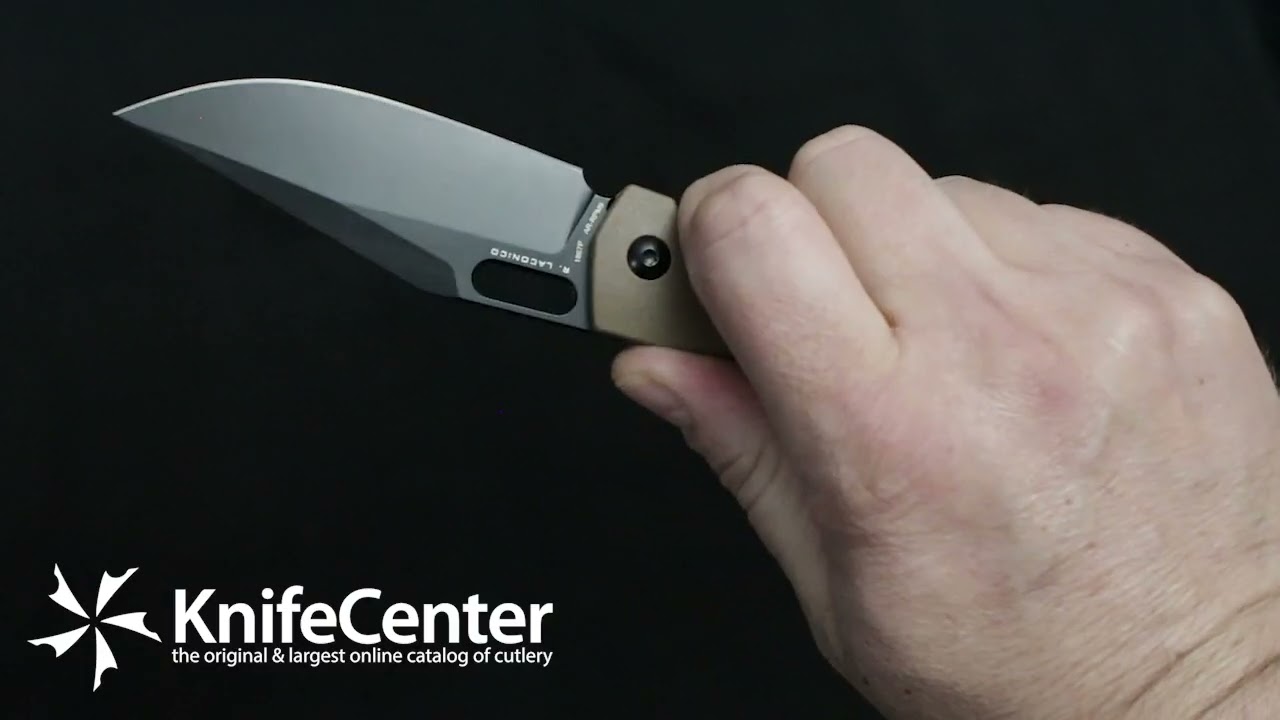 ArtisanCutlery Ray Laconico Revel Button Lock Folding Knife